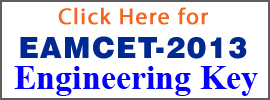EAMCET2013_EngineeringKey